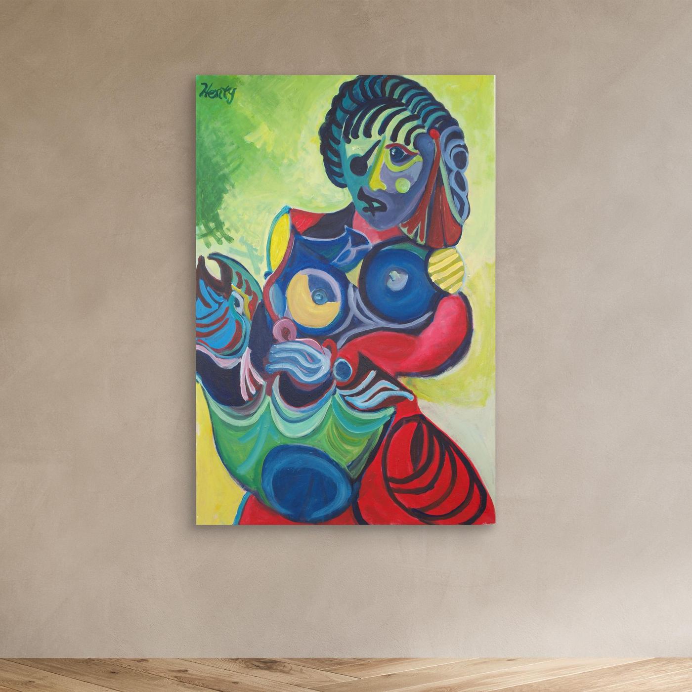Woman With Fish