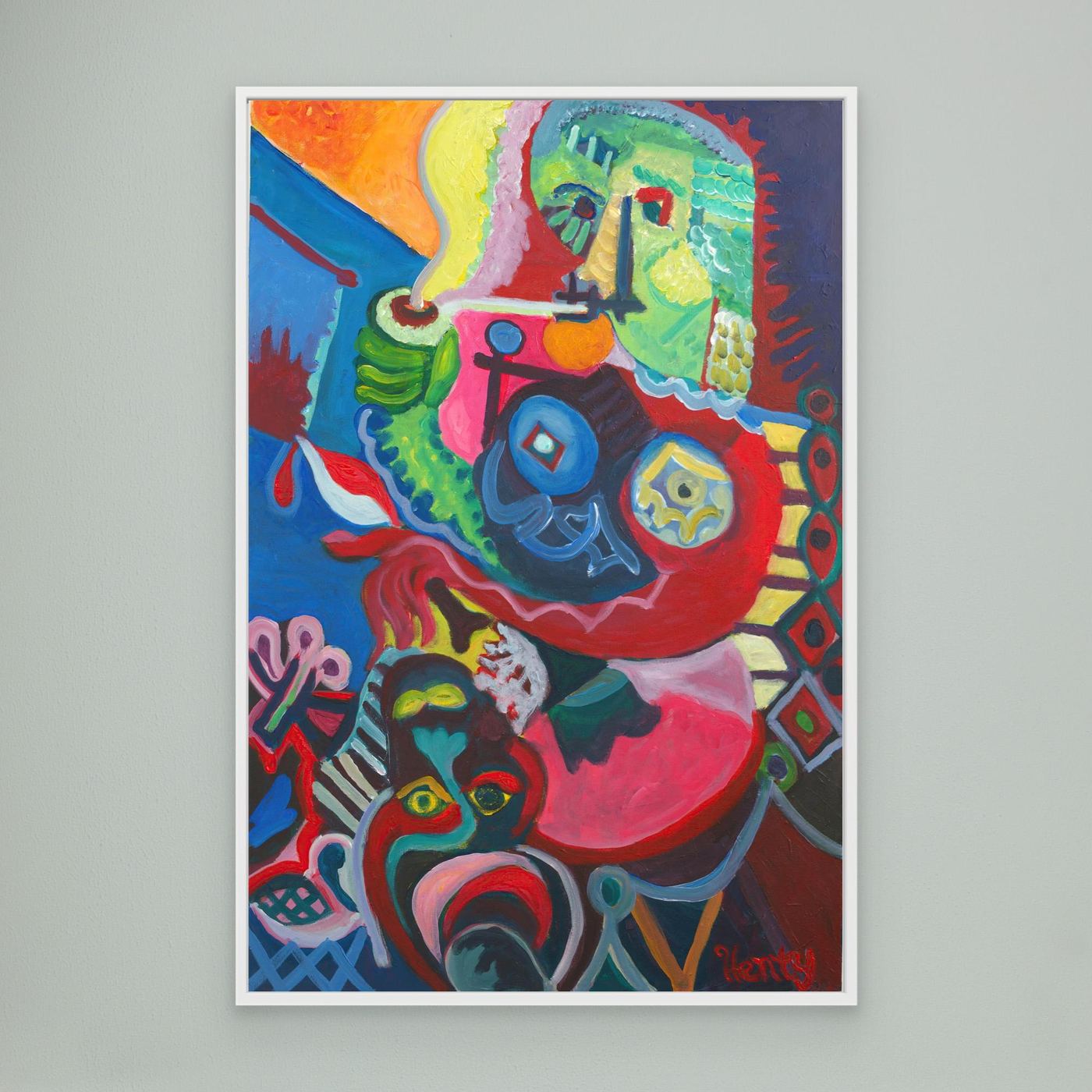 Woman With Bull's Head