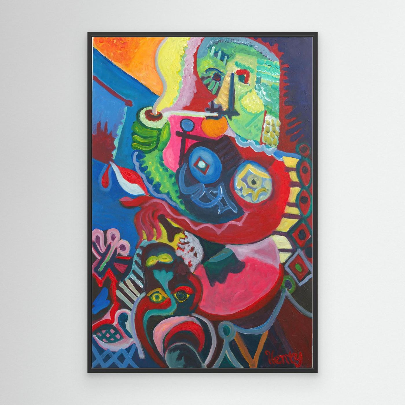 Woman With Bull's Head
