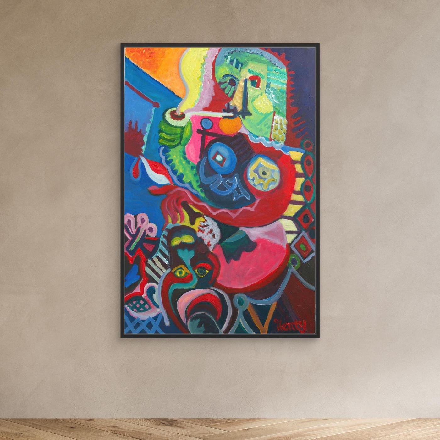 Woman With Bull's Head