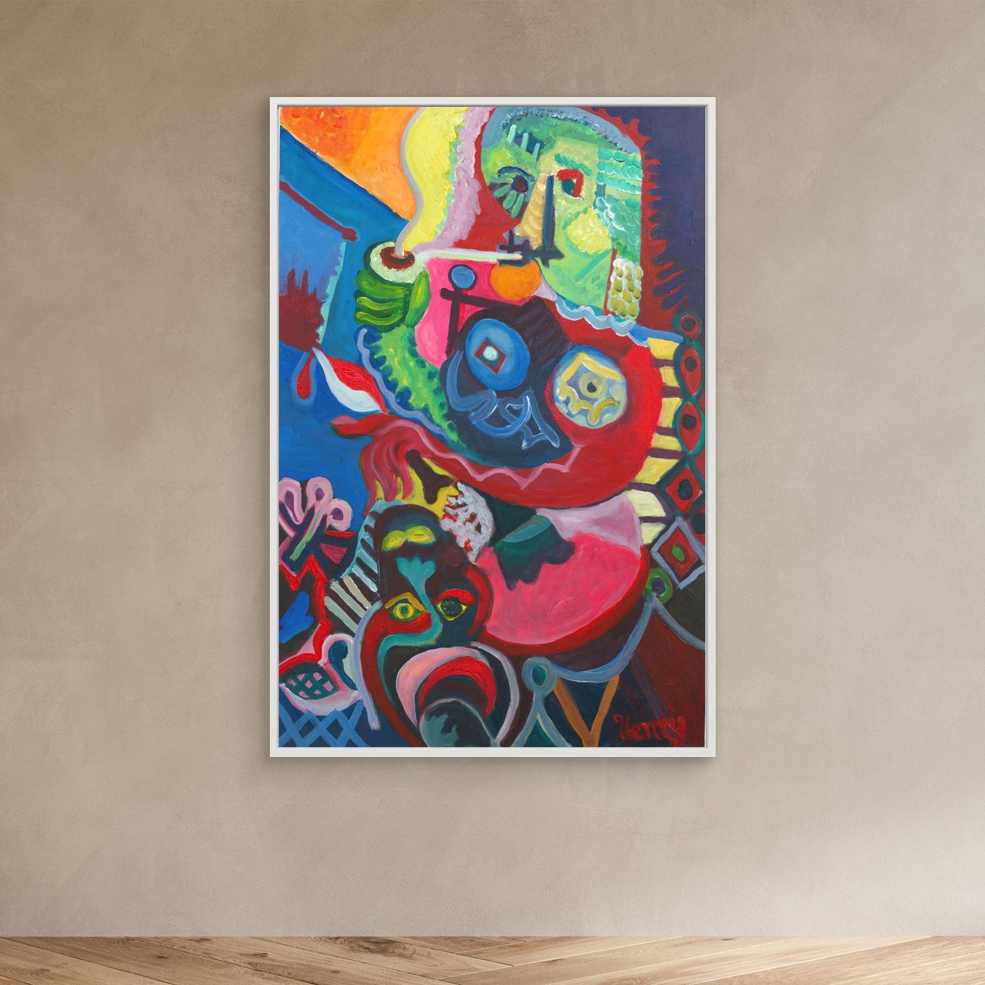 Woman With Bull's Head