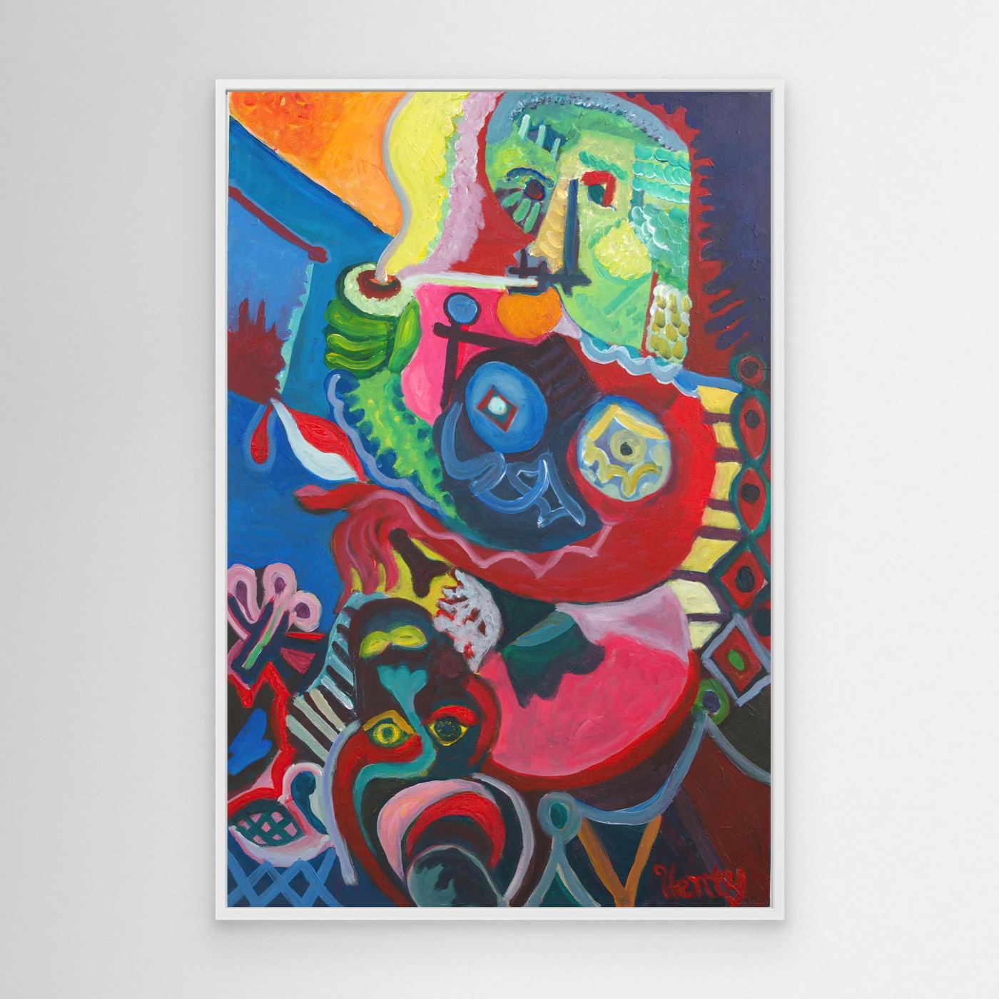 Woman With Bull's Head