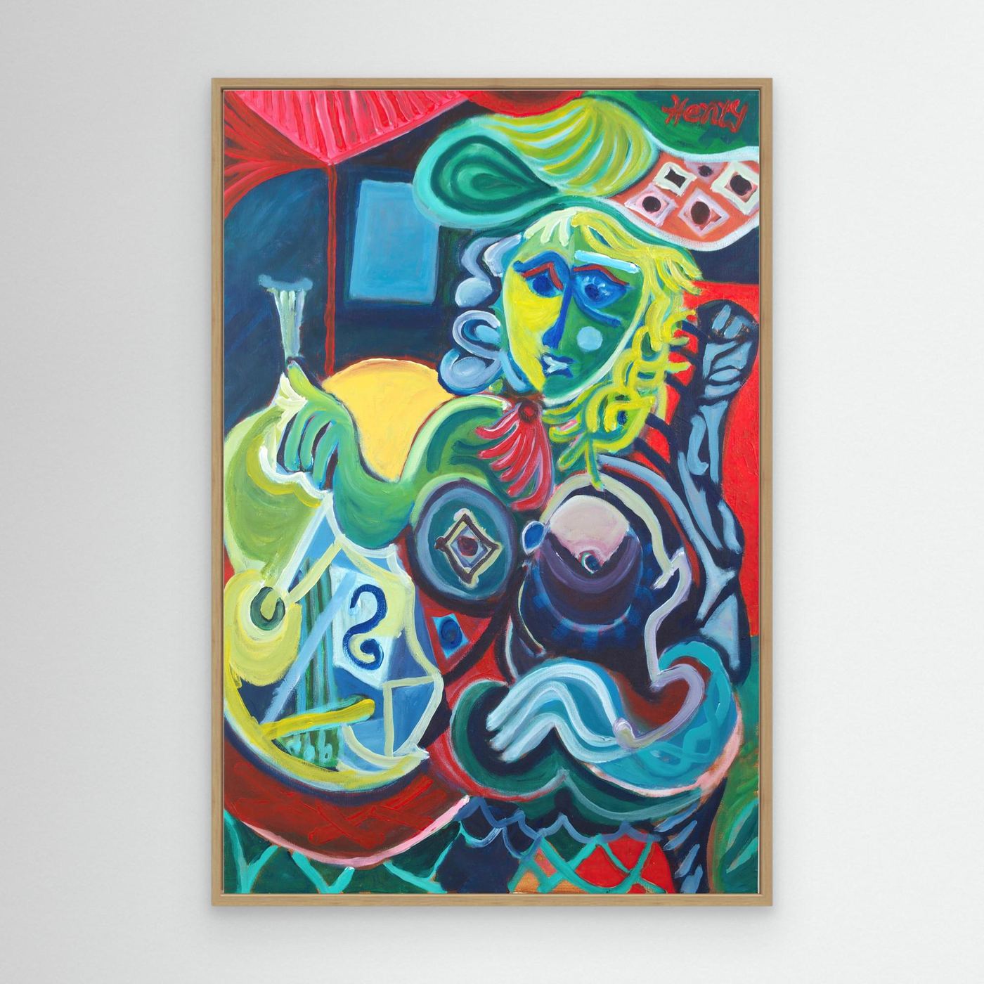 Woman With Instrument