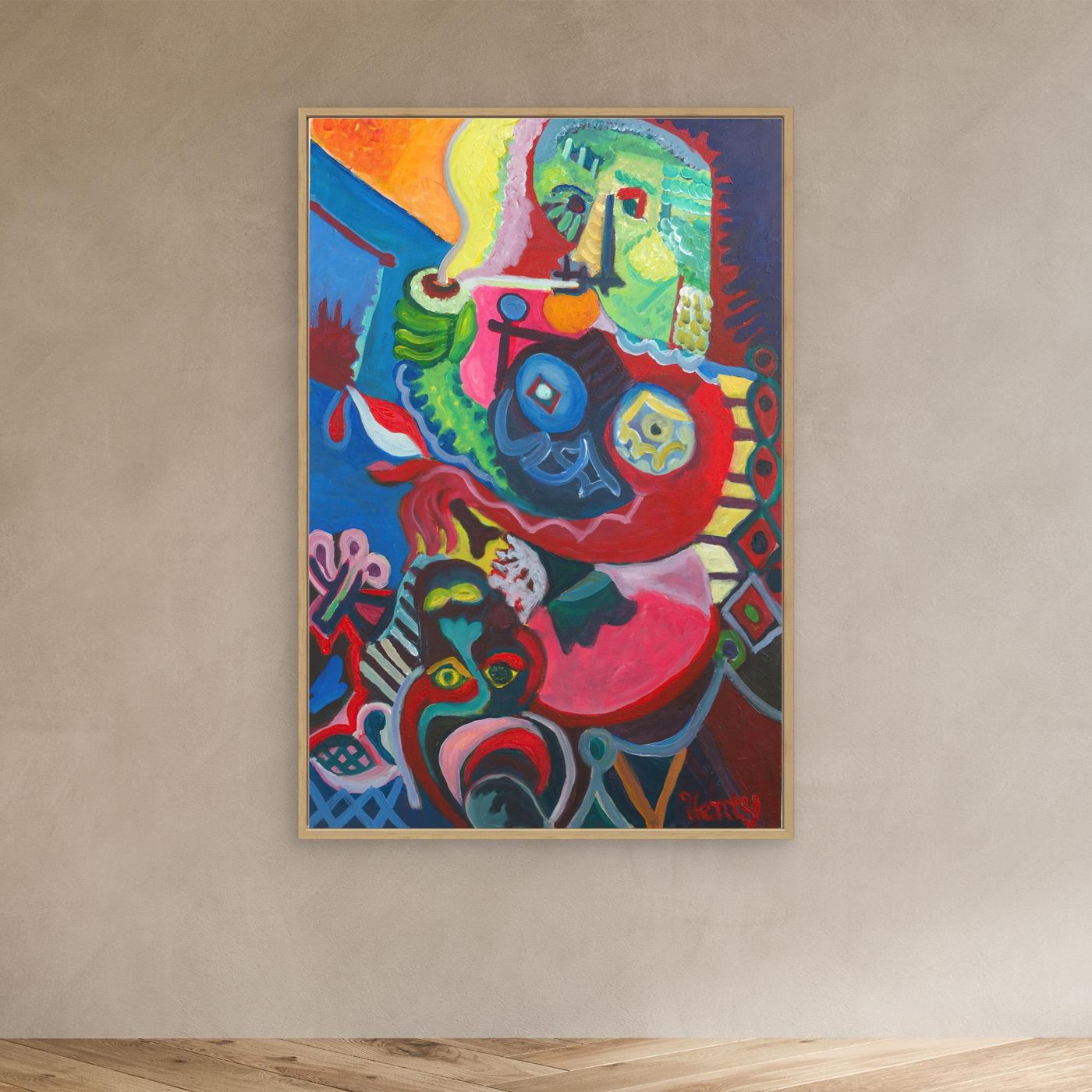 Woman With Bull's Head