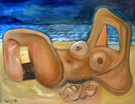Mother & Child by the Sea